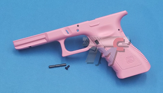 Guarder New Generation Frame for Marui Glock17 Gas Blow Back (U.S. Ver./ Pink) - Click Image to Close
